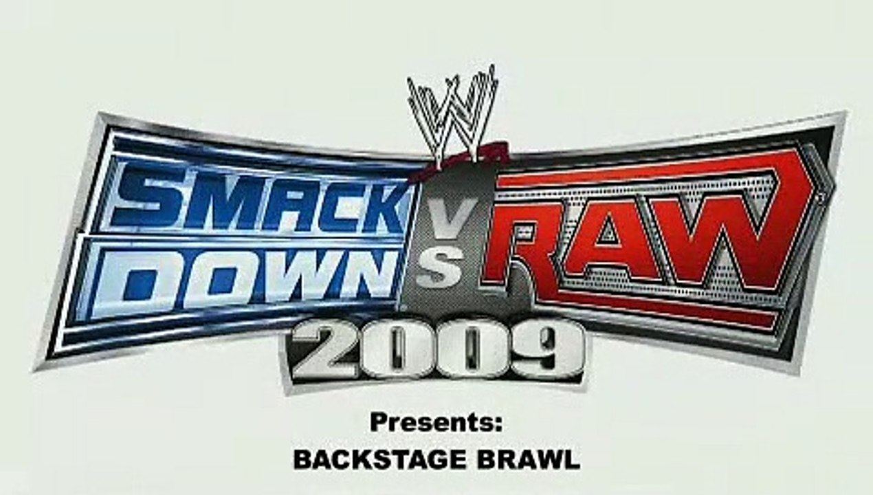 WWE Smackdown! vs RAW 2009 - Entre bambalinas