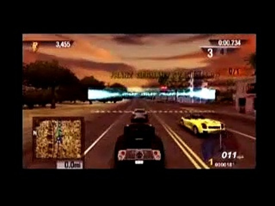 Test Drive Unlimited PSP