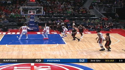 Toronto Raptors at Detroit Pistons Recap Raw