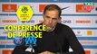 Conférence de presse Paris Saint-Germain - Olympique de Marseille (3-1) : Thomas TUCHEL (PARIS) - Rudi GARCIA (OM) / 2018-19