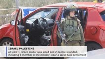 Israeli soldier killed in attack near to West Bank settlement