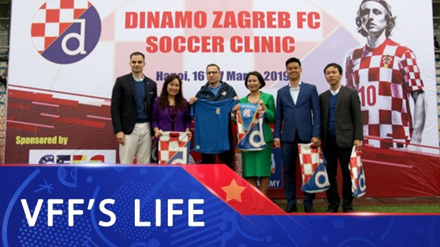 CLB Dinamo Zagreb hướng tới phát triển đào tạo bóng đá trẻ tại Việt Nam | VFF Channel