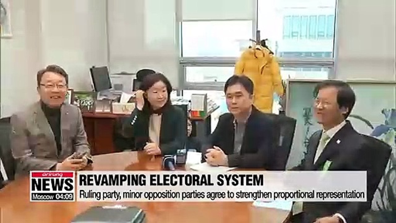 Ruling party, minor opposition parties agree to strengthen proportional representation