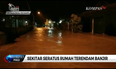 Sekitar Seratus Rumah di Kulon Progo Terendam Banjir Hingga 1 Meter
