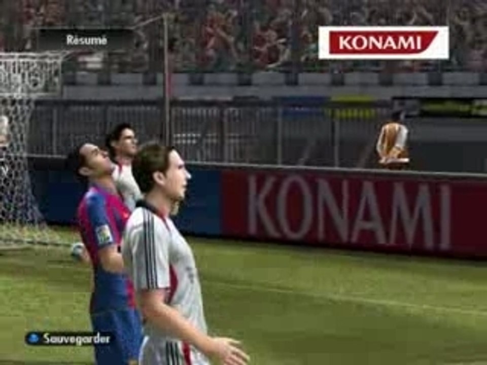 PES Ligue 2008 - Amical - FC Barcelone/Bayern Munich