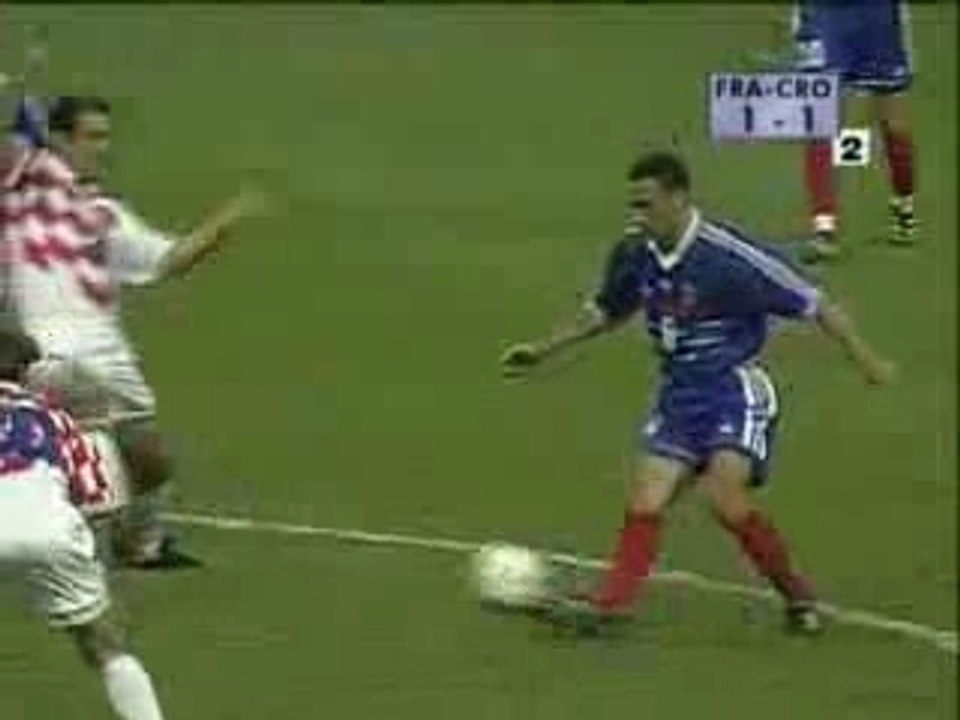 France - Croatie - Mondial 1998