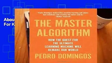 About For Books  The Master Algorithm  For Kindle