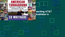 American Turnaround: Reinventing AT&T and GM and the Way We Do Business in the USA  Best Sellers