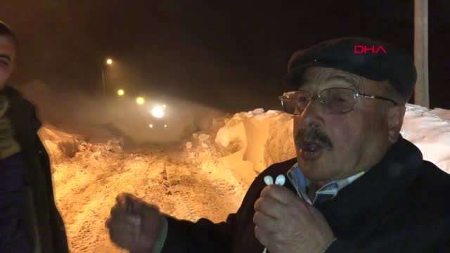 Kars'ta Tipide Mahsur Kalanlar Kurtarıldı