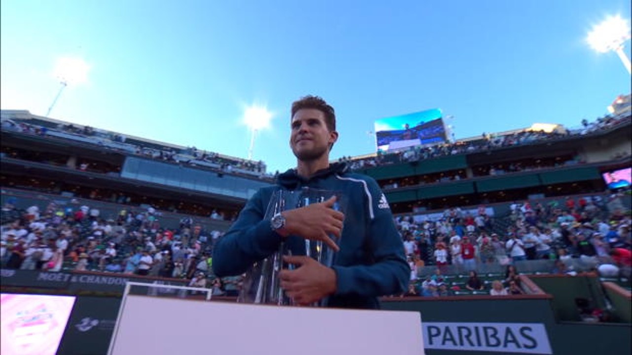 Thiem bt Federer (3-6 6-3 7-5)