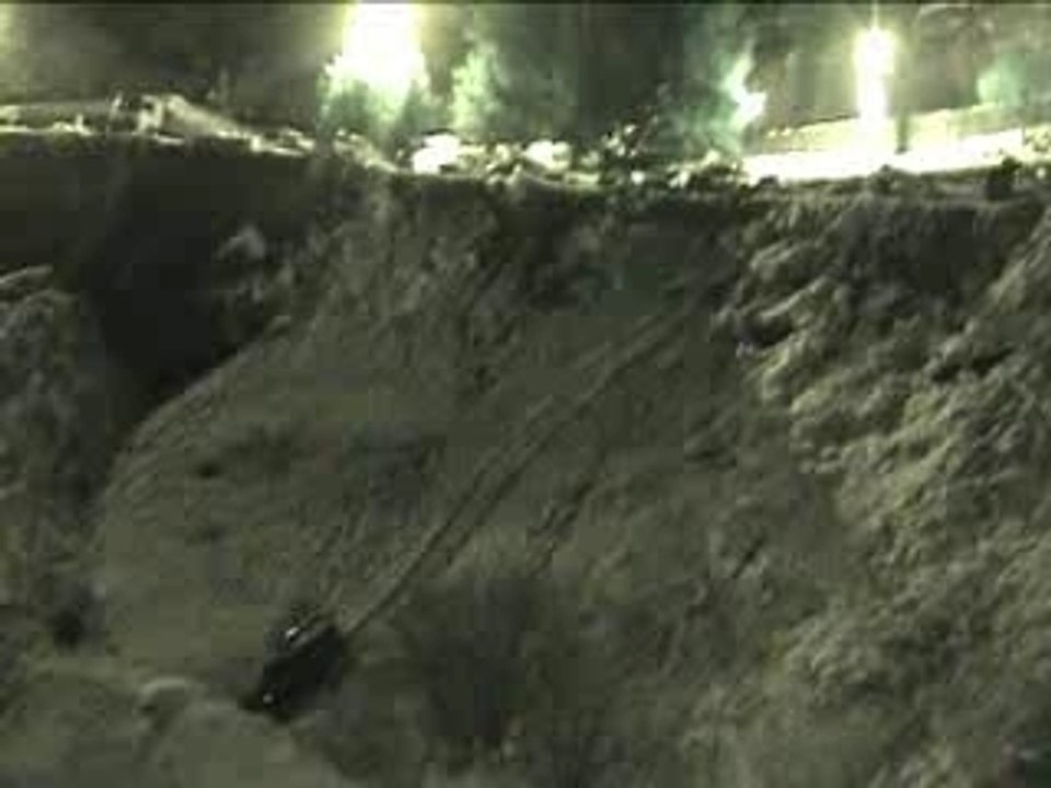 4x4 un peu fou accident montagne voiture