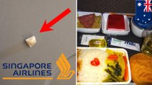 シンガポール航空の機内食に人の歯混入か - トモニュース