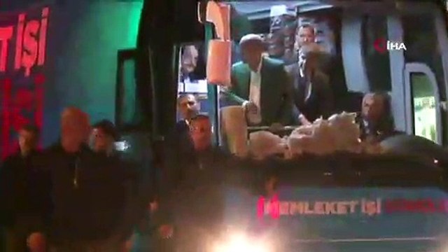 Cumhurbaşkanı Erdoğan 3. Etap Raylı Sistemin Test Sürüşünü Yaptı