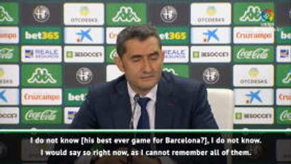 We are blessed to be in Messi's era - Valverde