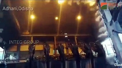 Dust Suppression System for Wagon Tippler at Adhani Odisha