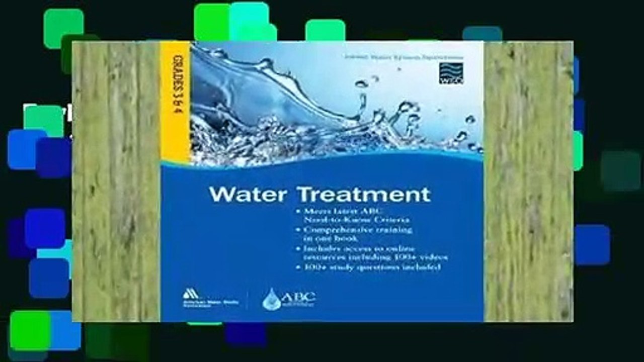 Review Wso Water Treatment, Grades 3 & 4 Awwa video Dailymotion