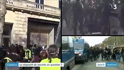 "Gilets jaunes" : le dispositif de sécurité laisse perplexe