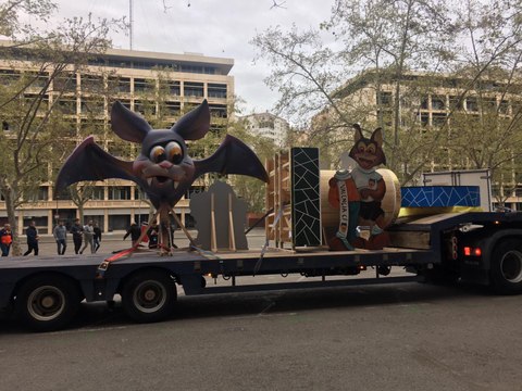 Centenario Valencia CF: Así se montó la Falla