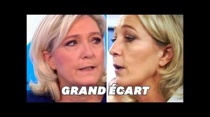 Quand Marine Le Pen flirtait avec "le grand remplacement" (mais ça, c'était avant)