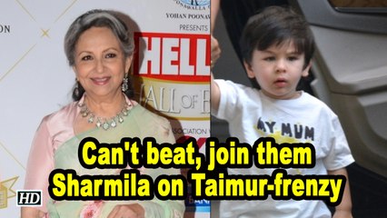 Can't beat, join them: Sharmila on Taimur-frenzy