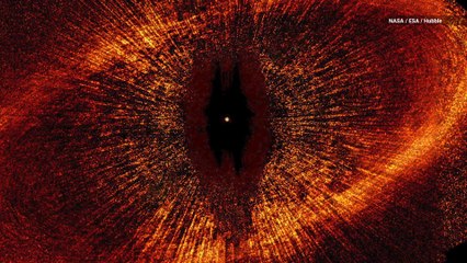 This Star Looks Eerily Like Lord of the Rings' Eye of Sauron