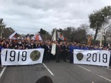 Centenario Valencia CF: La Marcha Cívica llega a La Alameda