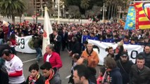 Centenario Valencia CF: La ciudad se echa a la calle con la marcha cívica