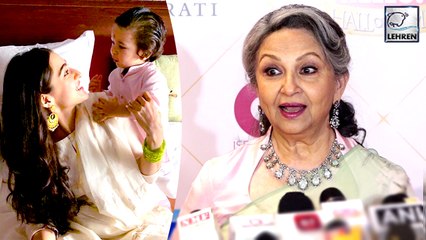 Sharmila Tagore Opens Up About Taimur And Sara Ali Khan’s Stardom