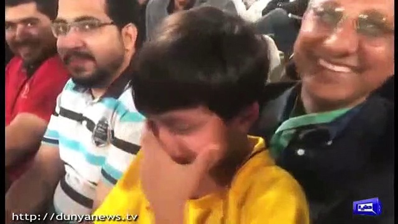 Saeed Ghani's son weeps at defeat of Zalmi in PSL-4 final