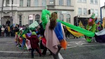 Even Storm Hannah couldn't stop the Birmingham St Patrick's Parade