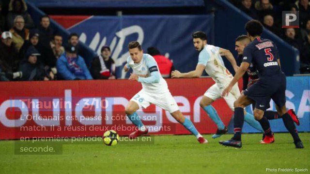 PSG-OM : Germain un trop court espoir, Sanson a souffert... Les notes et appréciations des Olympiens