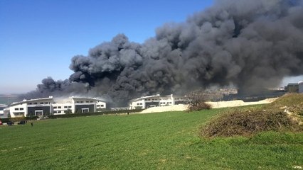 Fabrika Alev Alev Yanıyor