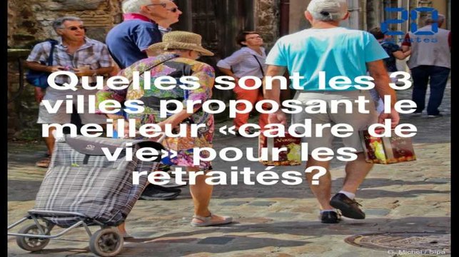 Quelles sont les 3 villes proposant le meilleur «cadre de vie» pour les retraités?