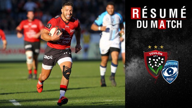Résumé Toulon/Montpellier TOP14 J19