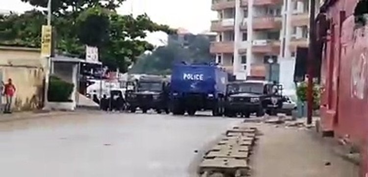 Important dispositif de sécurité autour du domicile de Dalein