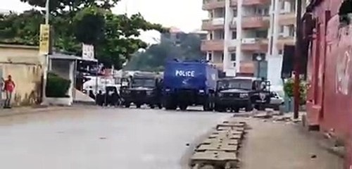 Important dispositif de sécurité autour du domicile de Dalein