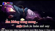 Karaoke - Mong Một Ngày Anh Nhớ Đến Em - Triệu Hồng Ngọc