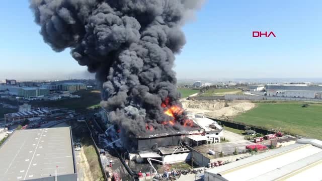 İstanbul Hadımköy'deki Fabrika Yangını 14