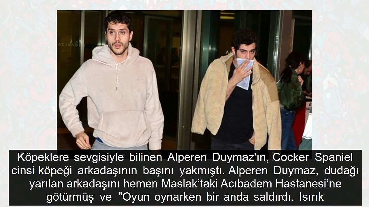 Bizim Hikaye'nin yıldızı Burak Deniz'in dudağını köpek ısırdı son halini paylaştı