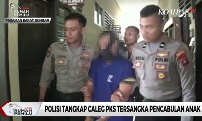 Polisi Tangkap Caleg PKS Tersangka Pencabulan Anak