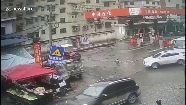 Toddler miraculously survives being dragged under SUV with only minor injuries