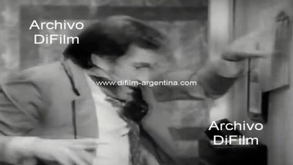 Publicidad Birome Sylvapen con Ugo Tognazzi - Chunchuna Villafañe 1976