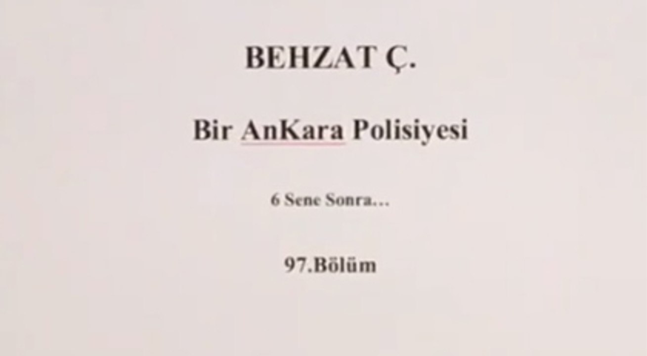 Behzat Ç. geri dönüyor