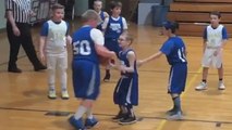 Young Basketball Player Helps Teammate With Cerebral Palsy Score His First Basket