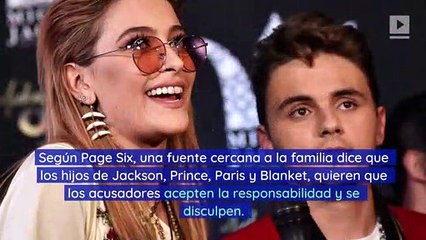 Los hjos de Michael Jackson podrían presentar una demanda contra las presuntas víctimas de 'Leaving Neverland'