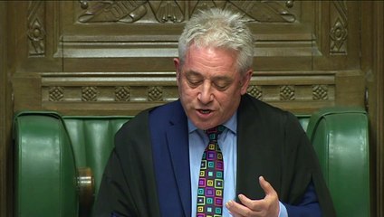 Speaker rules out third vote on May’s same Brexit deal