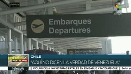 Regresan 90 venezolanos a su país desde Chile
