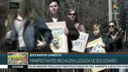 En EE.UU. activistas rechazan visita del pdte. brasileño a su país