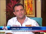 Carlos Cassanello y Baleria Estacio - Candidatos a alcaldía de Guayaquil