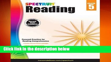 About For Books  Spectrum Reading Workbook, Grade 5  Review